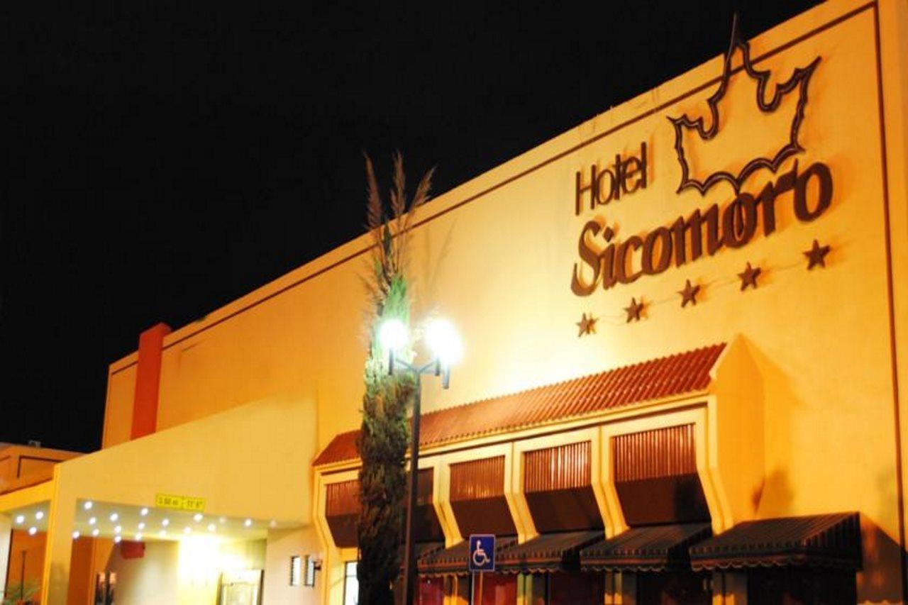 Hotel Sicomoro Chihuahua Bagian luar foto